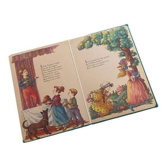 Little Boy Blue and Friends Nursery Rhyme Board Books Vintage 1985 - Picture 2 of 3